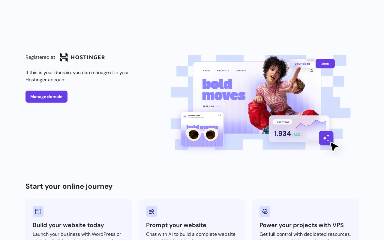 JustAskPet landing page