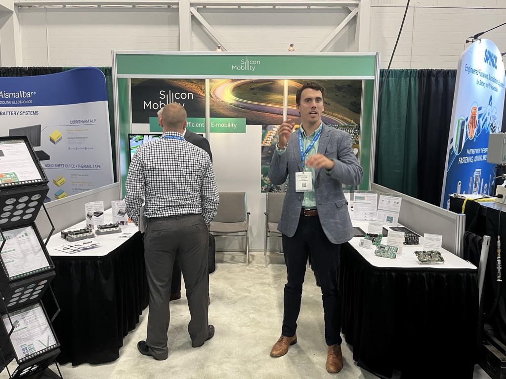 Silicon Mobility booth